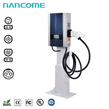 Φορτιστής συνεχούς ρεύματος για ηλεκτρικό αυτοκίνητο με καλώδιο