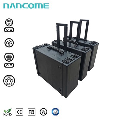 Φορητοί φορτιστές DC για ηλεκτρικά αυτοκίνητα